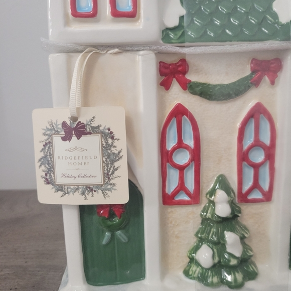 The Ridgefield Home Holiday Time Cookie Jar Canister - Picture 3 of 6